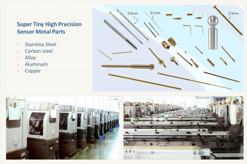 Teamco Fournit des pièces métalliques de capteur de haute précision selon des spécifications personnalisées.