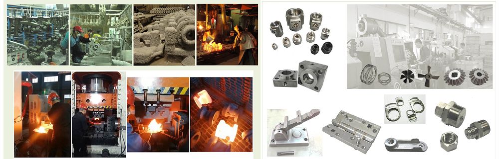 隆門的主要製程 - 鑄造和鍛造，專業提供客製化加工金屬零件。