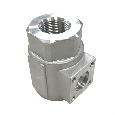 Fusioni metalliche lavorate - Corpo della valvola a sfera flottante